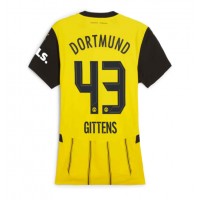 Borussia Dortmund Jamie Bynoe-Gittens #43 Heimtrikot Frauen 2024-25 Kurzarm